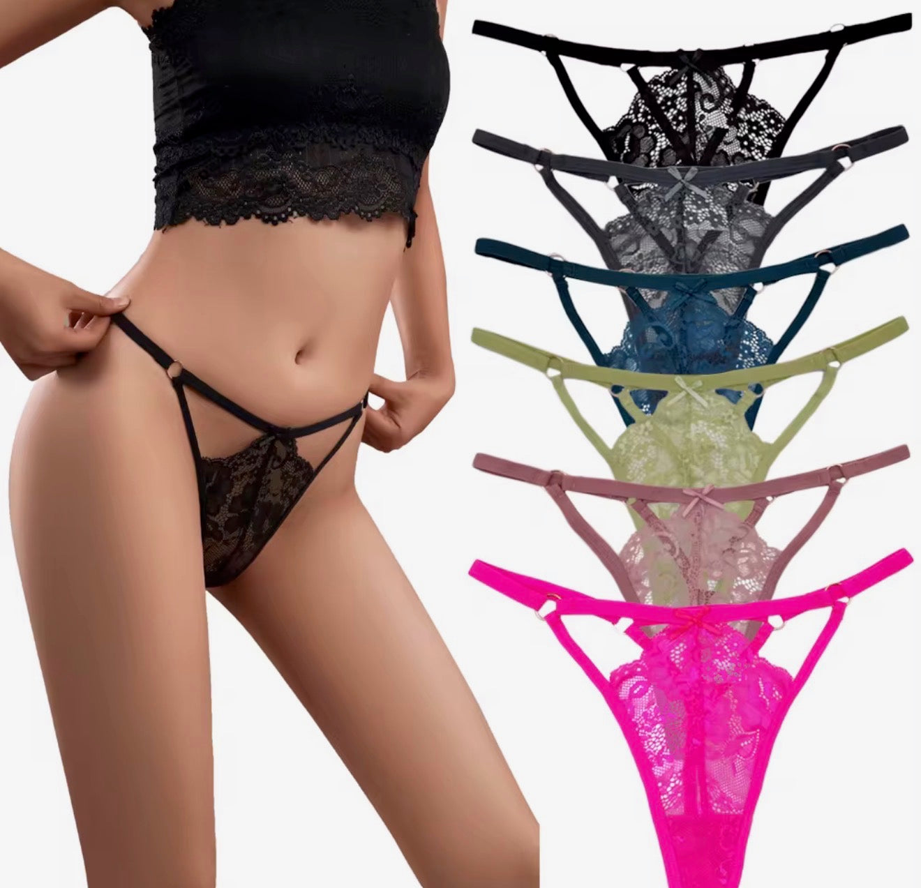 Custom Lace Thong