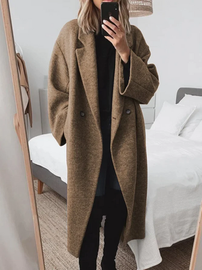 Valerya Classic Wool Overcoat