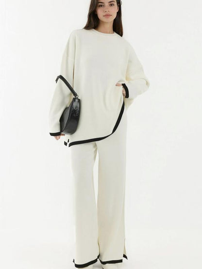 Women's 2-Piece Set Sweater Pullover & Bottoms