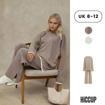 Women's 2-Piece Set Sweater Pullover & Bottoms