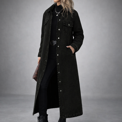 Camden Long Denim Coat