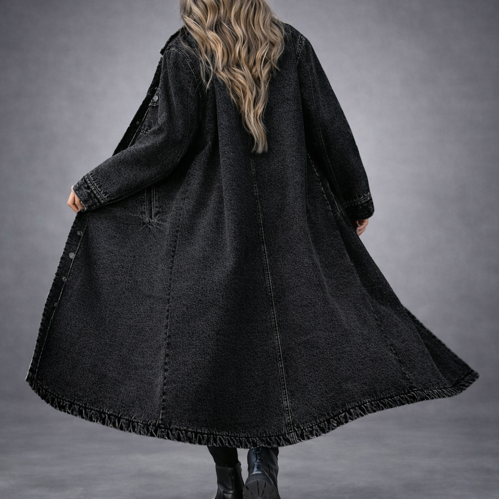 Camden Long Denim Coat