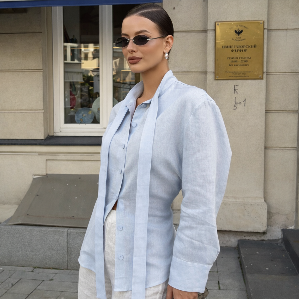 Evelyn Soft Cotton Blouse