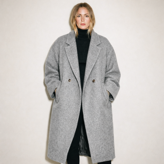Valerya Classic Wool Overcoat