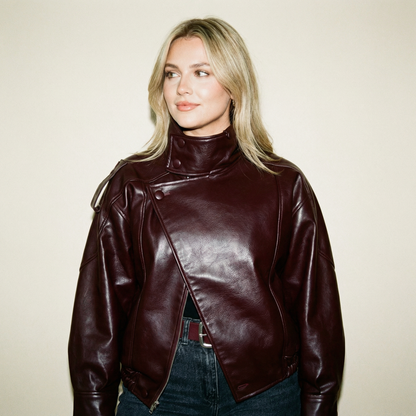 Valerya Faux Leather Jackets Collection