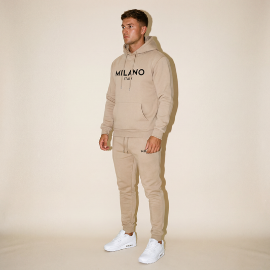Men's Milano Printed Hoodie and Sweatpants Set