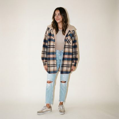 Claire Camden Plaid Overshirt