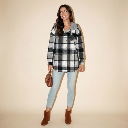 Claire Camden Plaid Overshirt