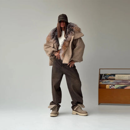 Valerya Aurora Faux Fur Winter Coat