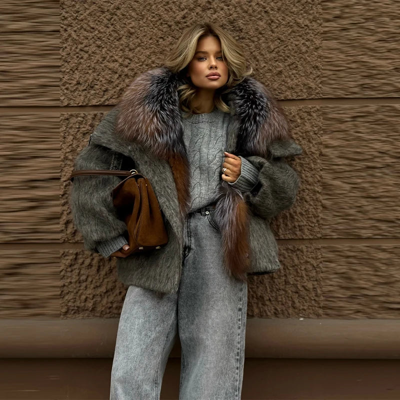 Valerya Aurora Faux Fur Winter Coat