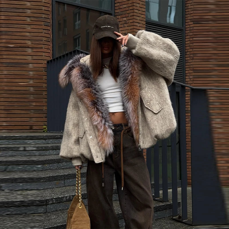 Valerya Aurora Faux Fur Winter Coat