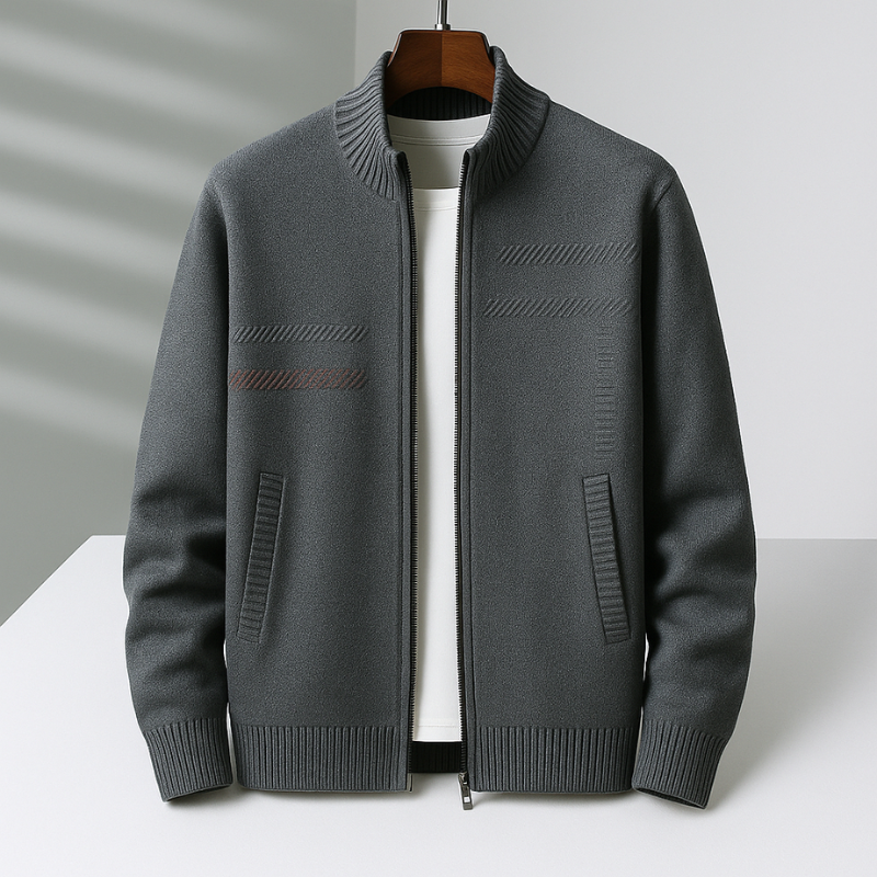 Cashmere Zip Jacket