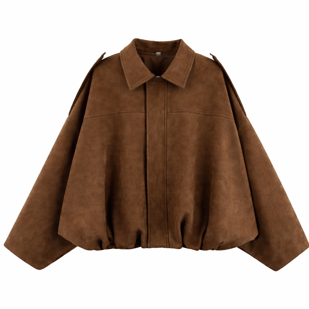 Valerya Vintage Oversize Bomber