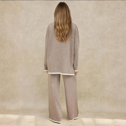 Women's 2-Piece Set Sweater Pullover & Bottoms