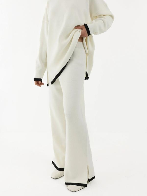 Women's 2-Piece Set Sweater Pullover & Bottoms