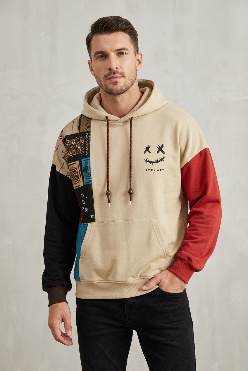Rya Contrast Hoodie