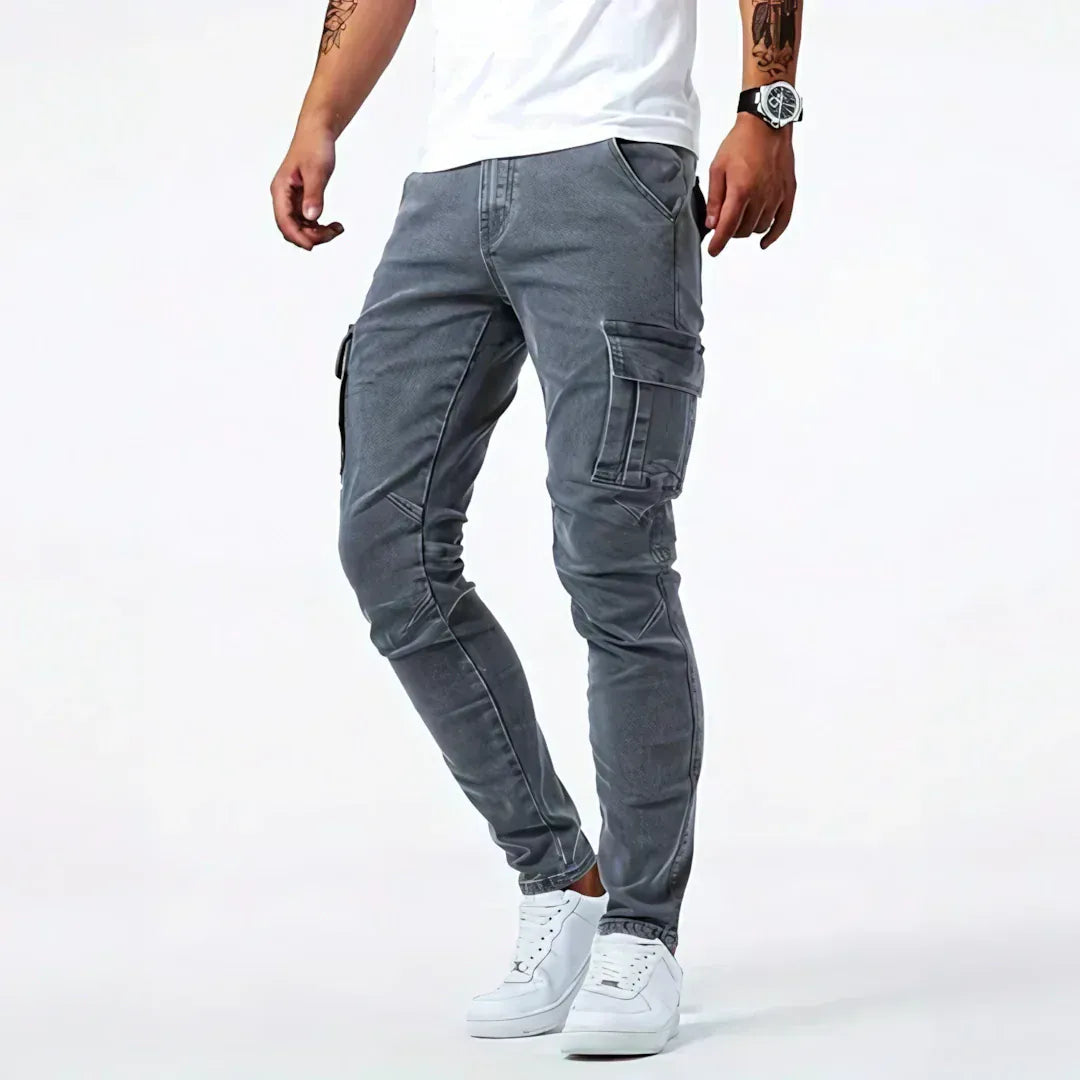 Rya Cargo Denim Jeans
