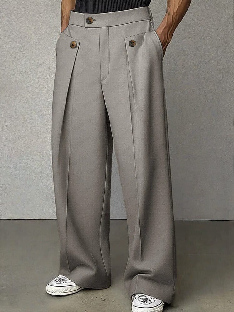 Rya Tailored Wide-Leg Trousers